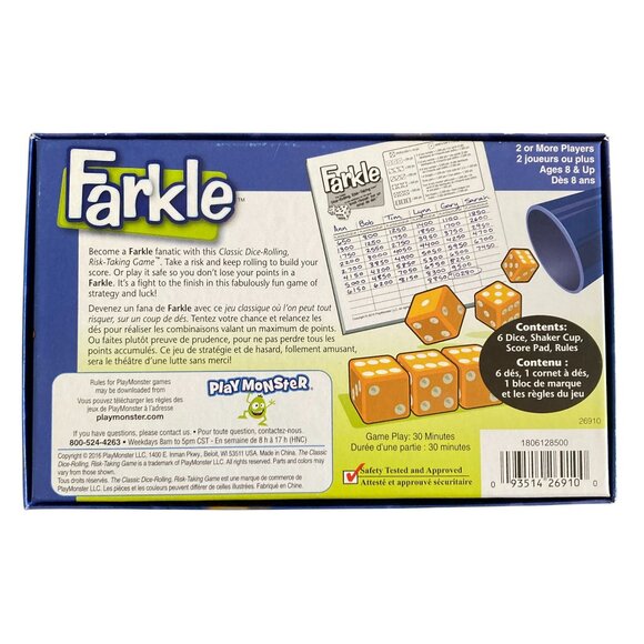 Farkle Board Game - Picture 2 of 3